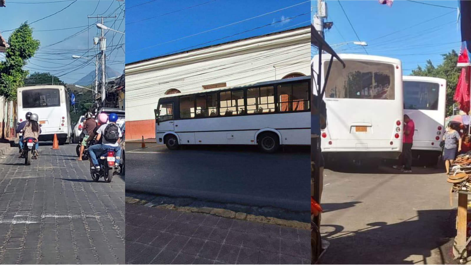 Al menos 2 buses rusos de un total de 60 que recientemente llegaron a la ciudad de León, ya presentaron desperfectos mecánicos