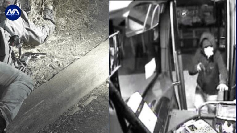 Asaltante nicaragüense y pasajera mueren tras robo en un bus en Costa Rica