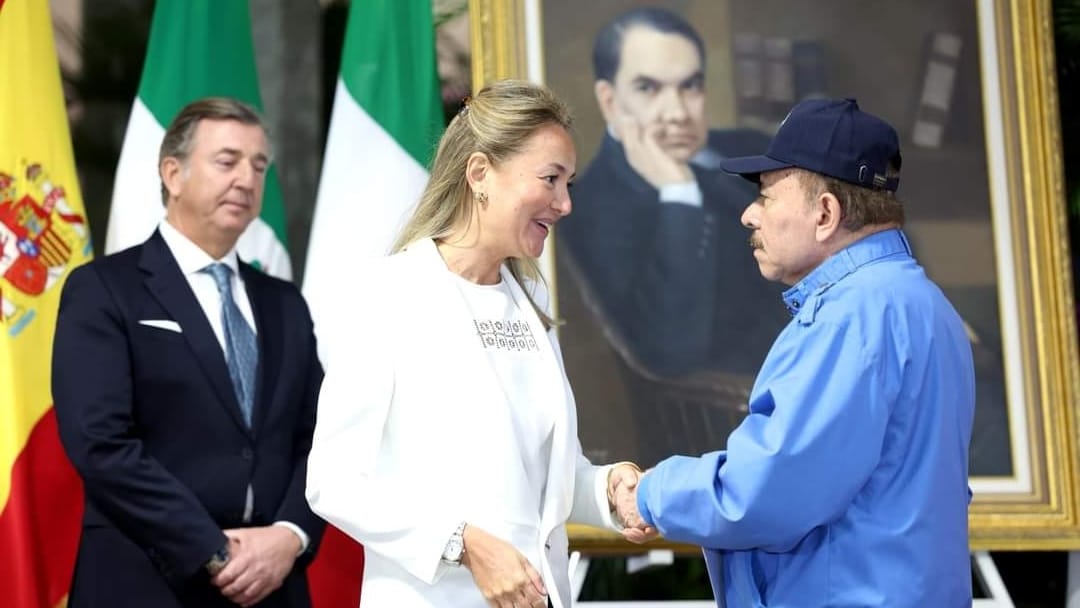 Cartas Credenciales de embajadora de España a Daniel Ortega
