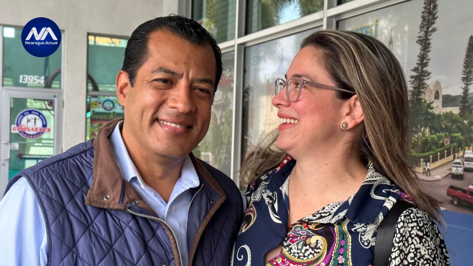 Félix Maradiaga y Berta Valle