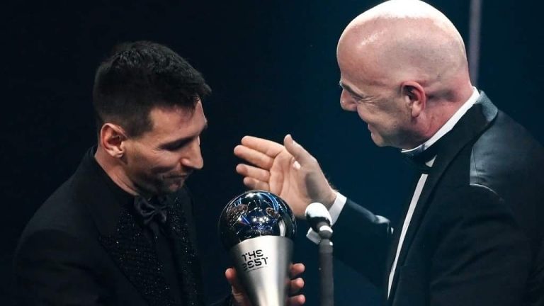 Lionel Messi, recibió el premio 'The Best' al mejor futbolista del 2022,