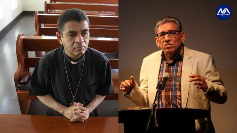 monseñor rolando alvarez y humberto ortega hermano del dictador de nicaragua daniel ortega