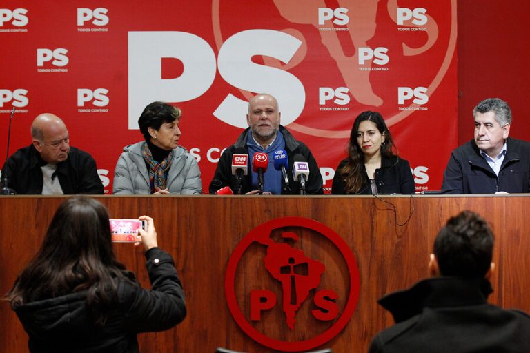 representantes del Partido Socialista de Chile foto cortesia
