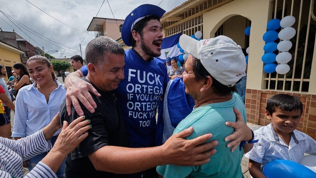 Cristian Fajardo excarcelado y exiliado político/Nicaragua Actual
