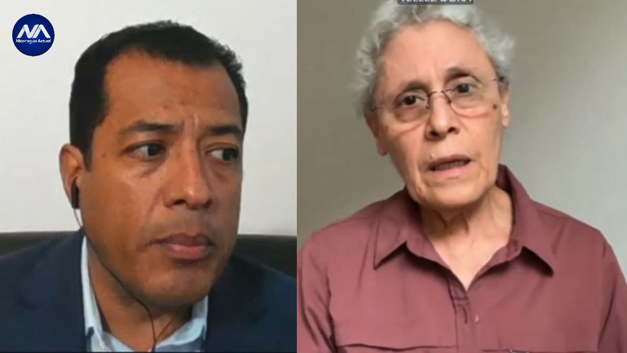 Félix Maradiaga y Dora María Téllez ante la UE /Nicaragua Actual