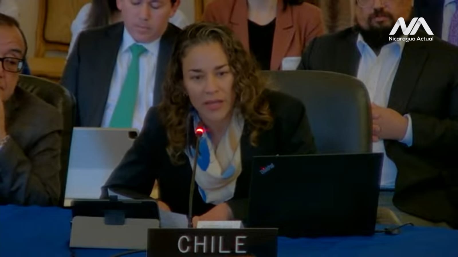Tamara Dávila denuncia ante la OEA crímenes y torturas de la dictadura Sandinista /Nicaragua Actual