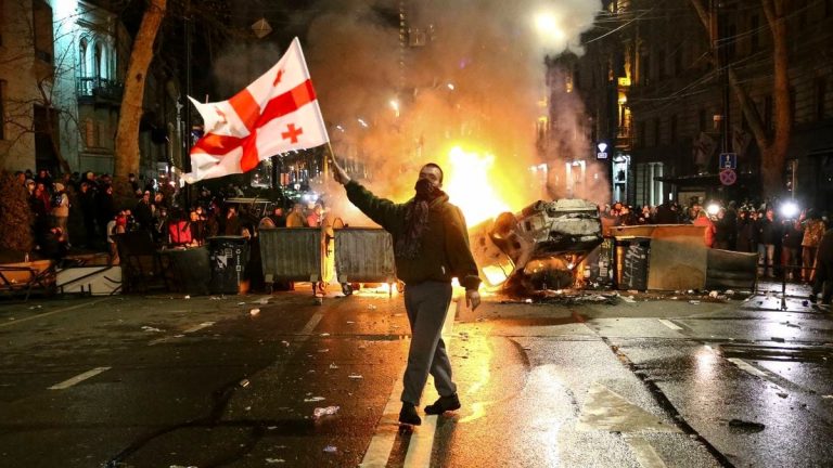 Protestas en Georgia