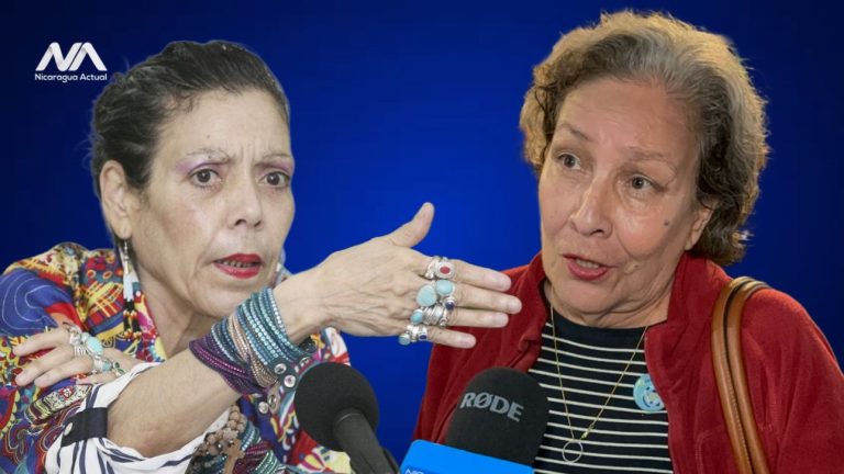 Sofía Montenegro y Rosario Murillo