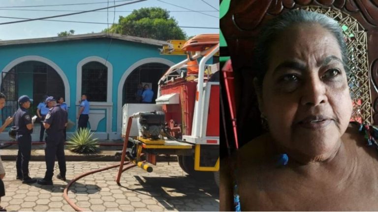 Anciana muere calcinada en voraz incendio en granada Nicaragua Actual