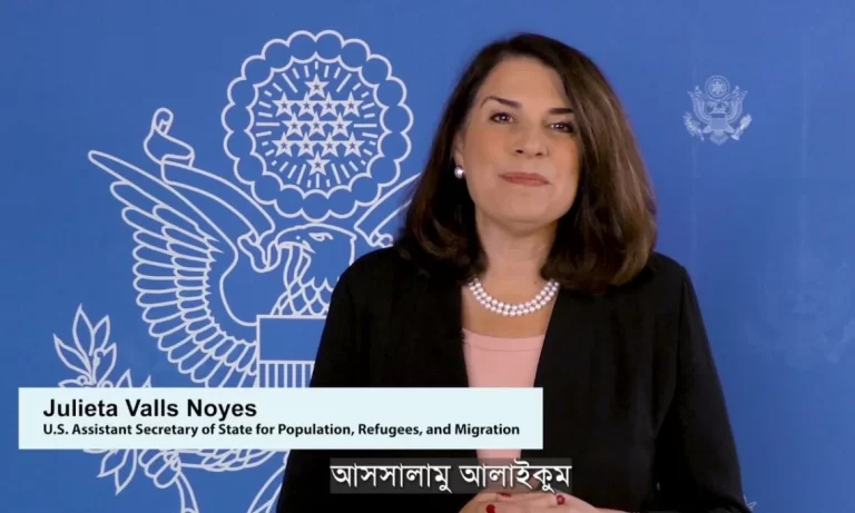 Julieta Valls Noyes subsecretaria de migración de los Estados Unidos