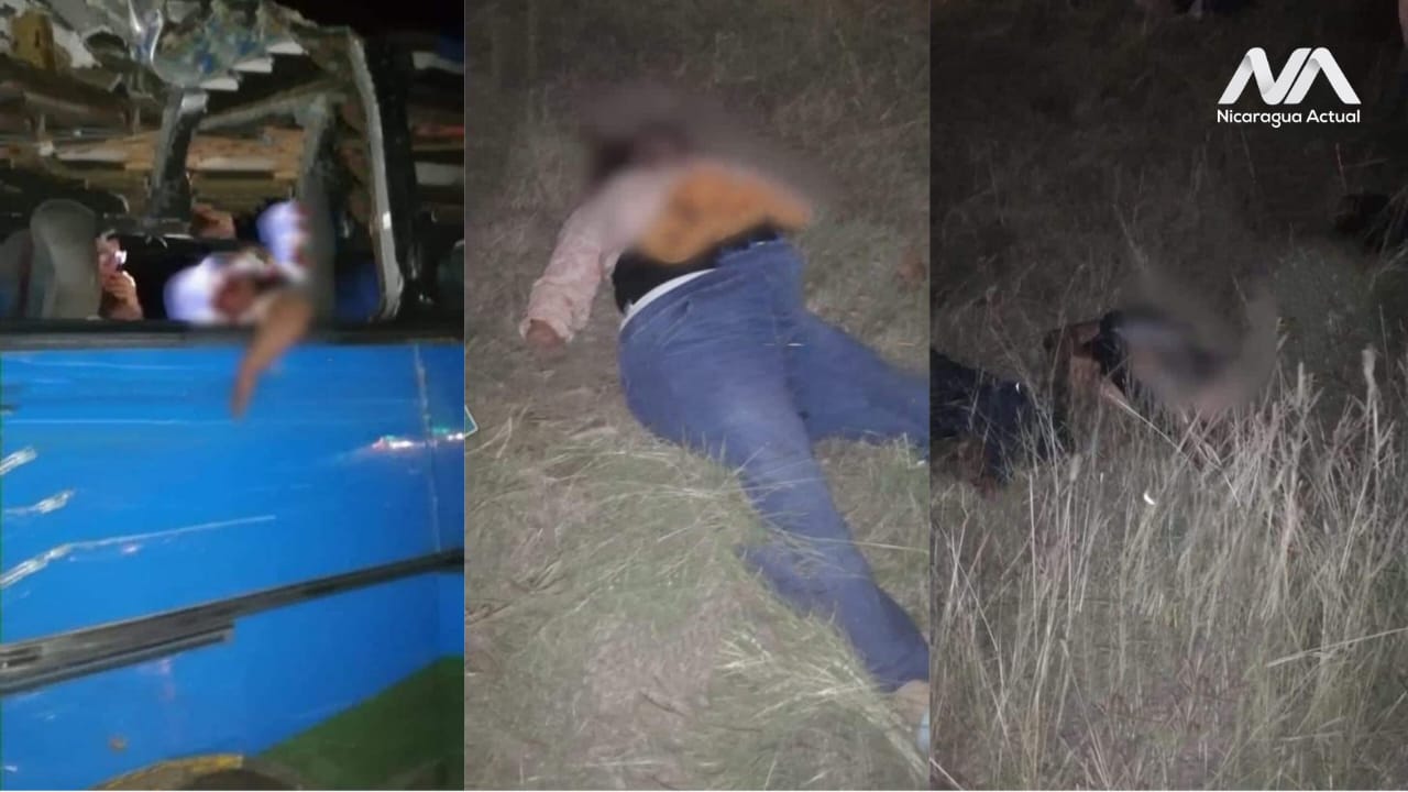 Seis fallecidos y varios heridos en accidente de tránsito en Tipitapa