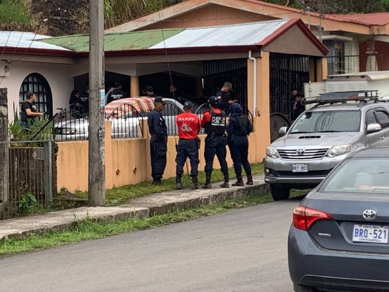 allanan casa de padrastro de la madre de bebe secuestrada en costa rica