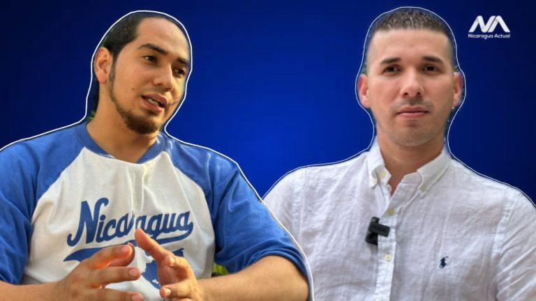 Edwin Carcache y Jean Carlos López surgidos en las protestas del 2018