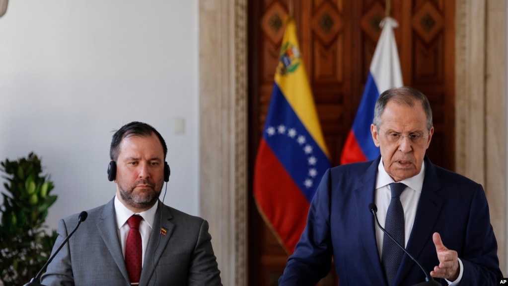 Canciller de Rusia visita Venezuela