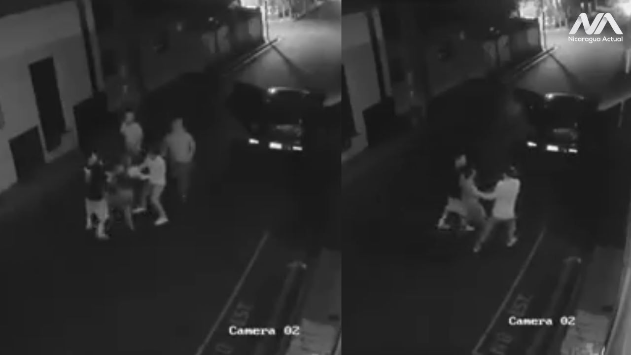 Desconocidos asaltan a dos jovenes que circulaban cerca del Reloj Publico de Diriamba