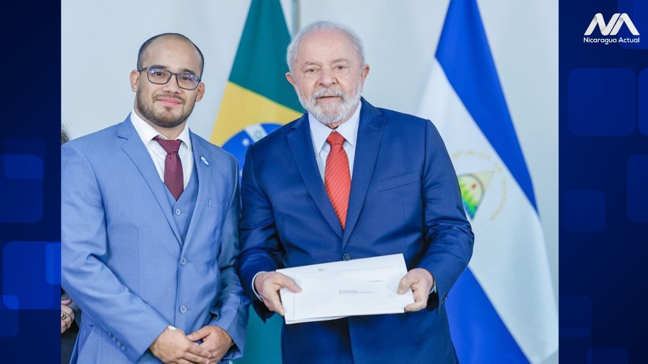 Gadiel Arce Zepeda embajador de la dictadura sandinista ante Brasil