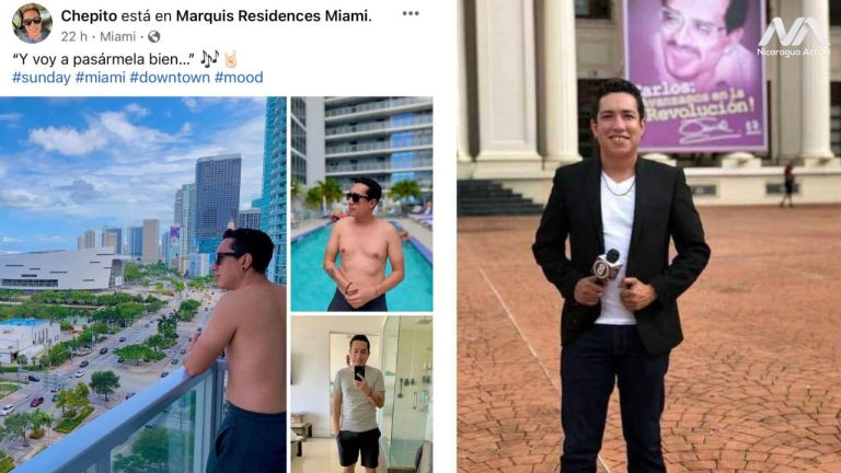 José Chepito Trejos presentador sandinista de canal 8