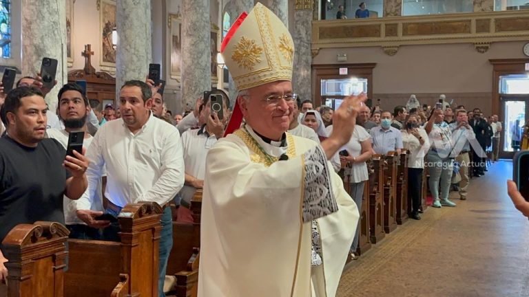 Monseñor Silvio Báez, obispo auxiliar de Managua.