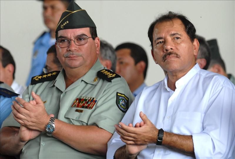 Omar Halleslevens y Daniel Ortega