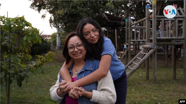 La periodista nicaragüense Martha Irene Sánchez es fundadora del medio digital República 18, establecido en Costa Rica. Foto Houston Castillo, VOA