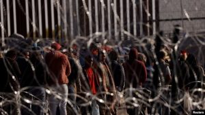 Migrantes en la zona fronteriza nicaragüenses