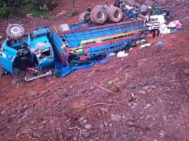 Accidente de camión deja dos fallecidos en Bocana de Paiwas. Foto: redes sociales