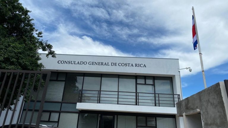 Consulado General de Costa Rica en Managua. Foto: Cortesía.