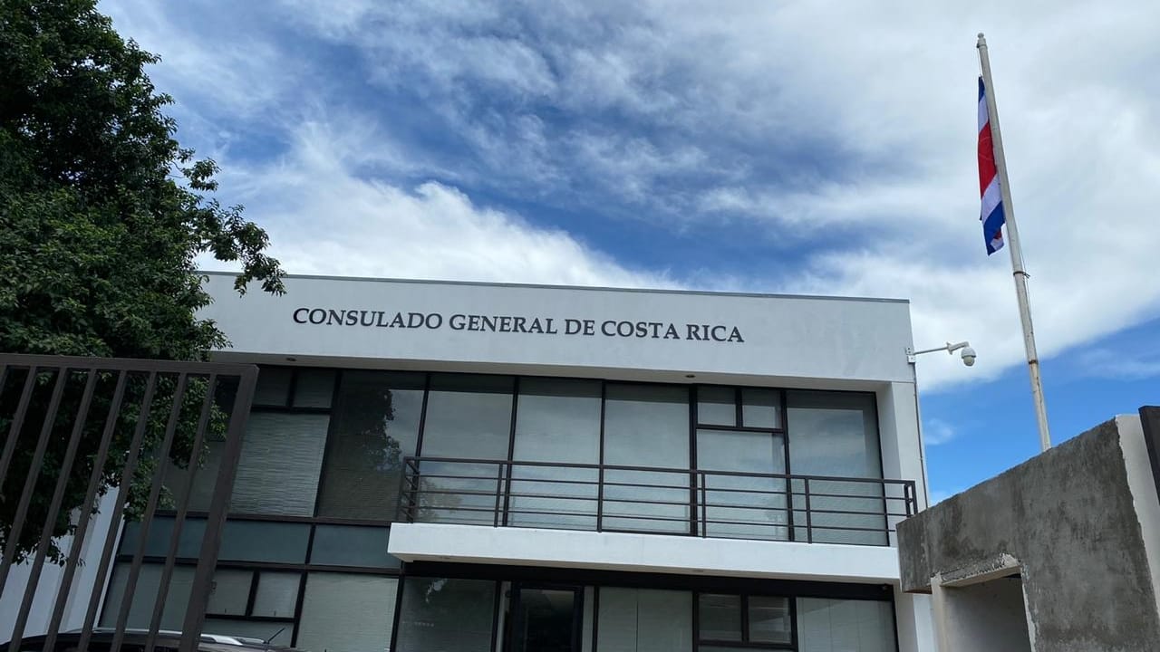 Consulado General de Costa Rica en Managua. Foto: Cortesía.