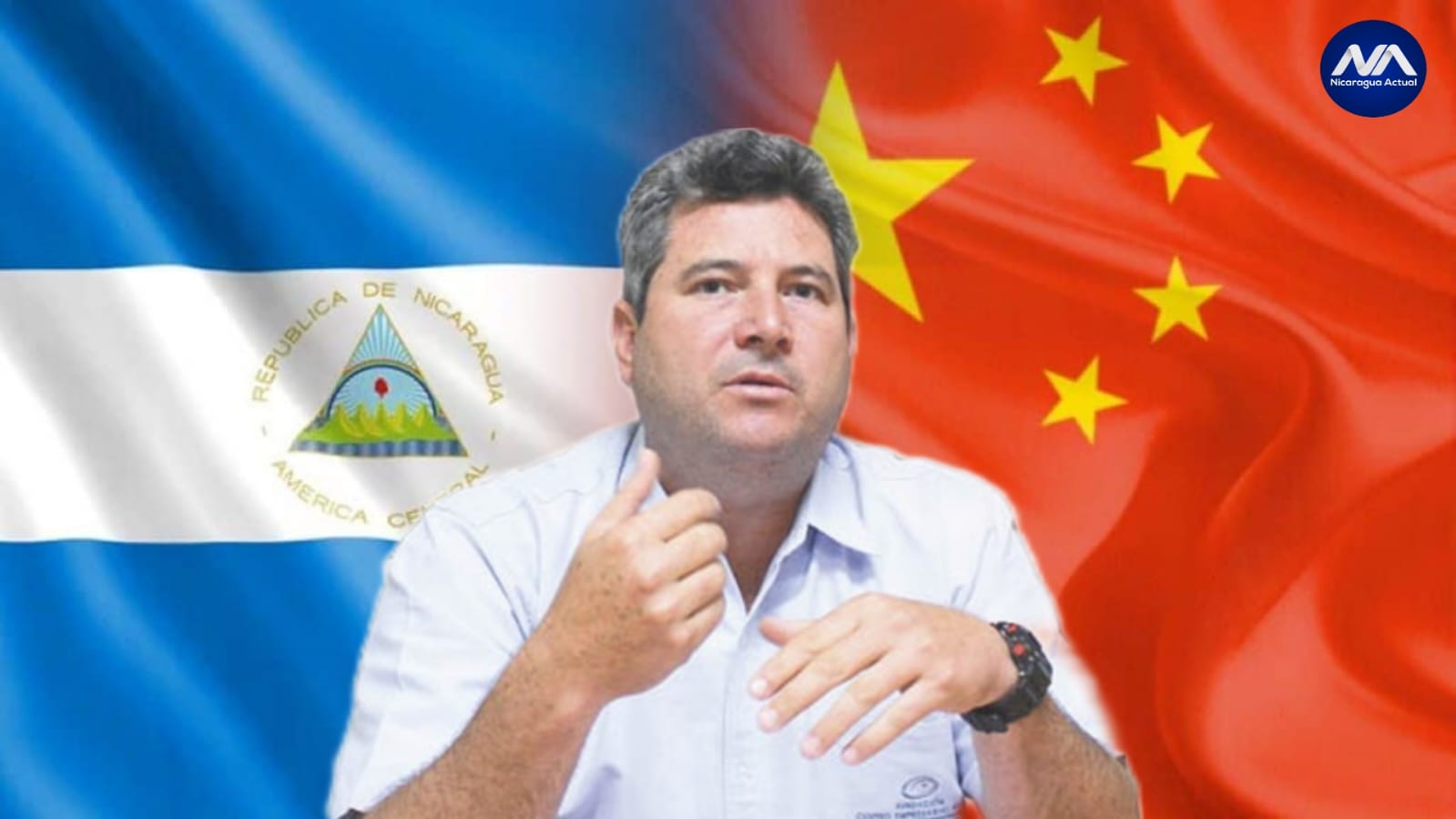 ex embajador de la dictadura de ortega en china Ian Coronel Kinloch