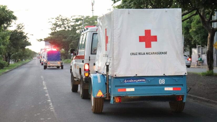 la IFRC lamenta despojo de su sociedad en Nicaragua