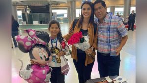 Miguel Mendoza y su familia logran reunirse en EEUU a través del parole humanitario. Foto: Cortesía