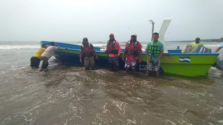 pescadores nicaraguenses detenidos en el salvador