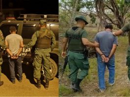 Policía Fronteriza captura a al menos 15 traficantes de humanos, en su mayoría nicaragüenses Foto Nicaragua Actual