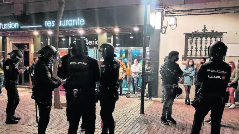 Nicaragüenses detenidos en España.