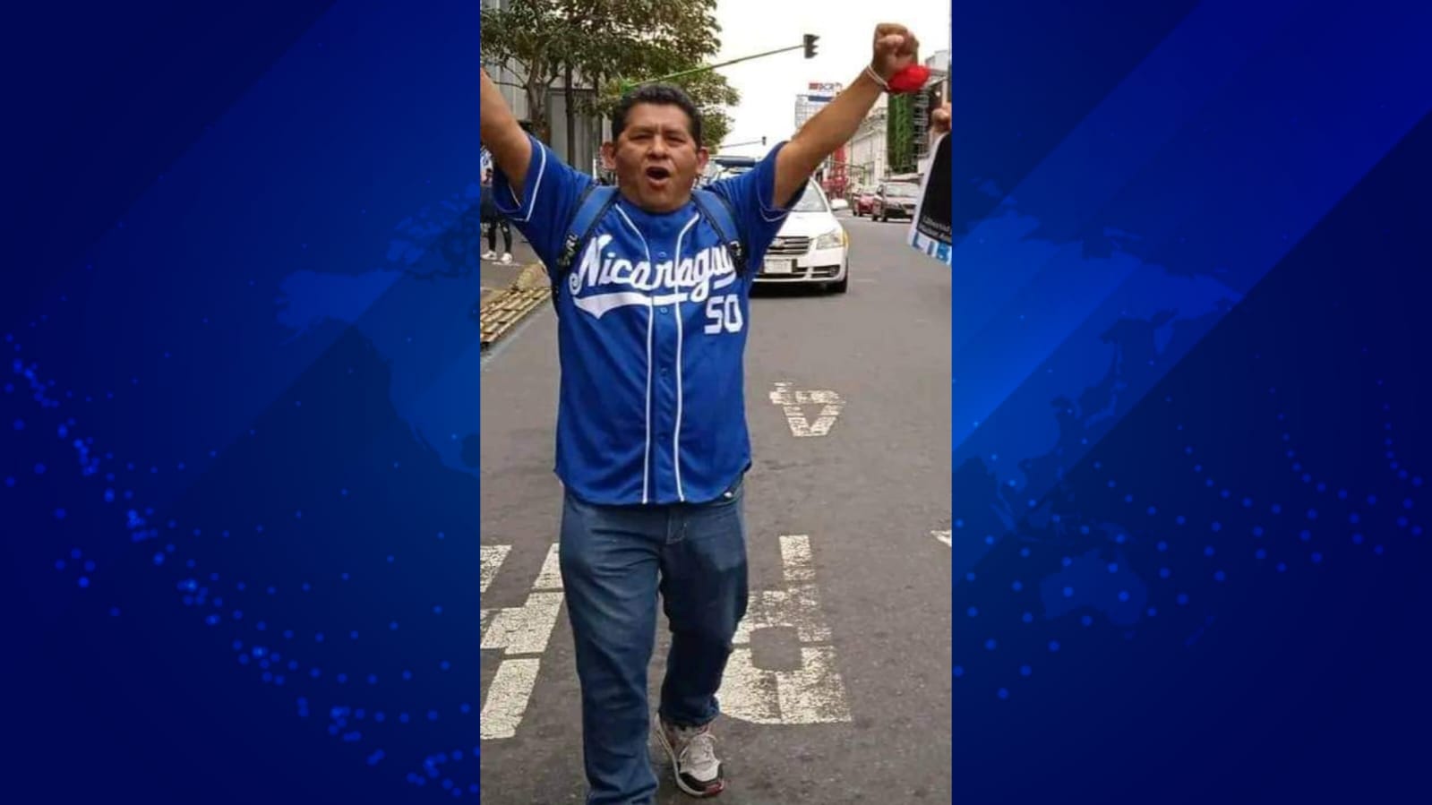 Opositor Silvio Martínez Mendoza, de 52 años, originario de Masaya. Foto: NA