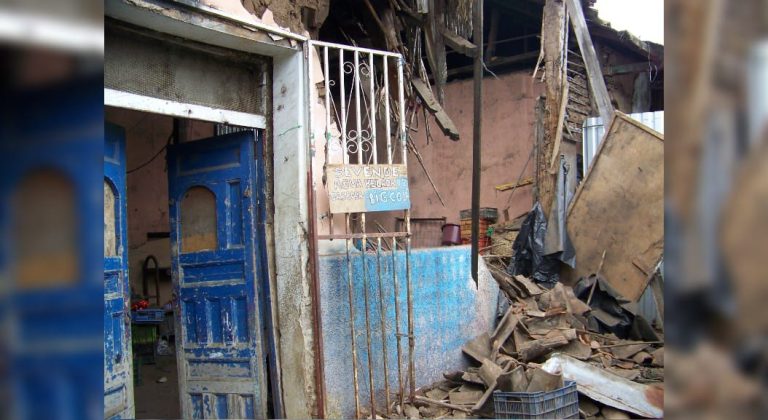 vivienda en granada se desploma por fuertes lluvias Foto Nicaragua Actual