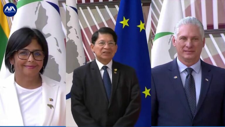Dictaduras de Nicaragua, Cuba y Venezuela participan en la Cumbre de la UE-CELAC Foto Nicaragua Actual