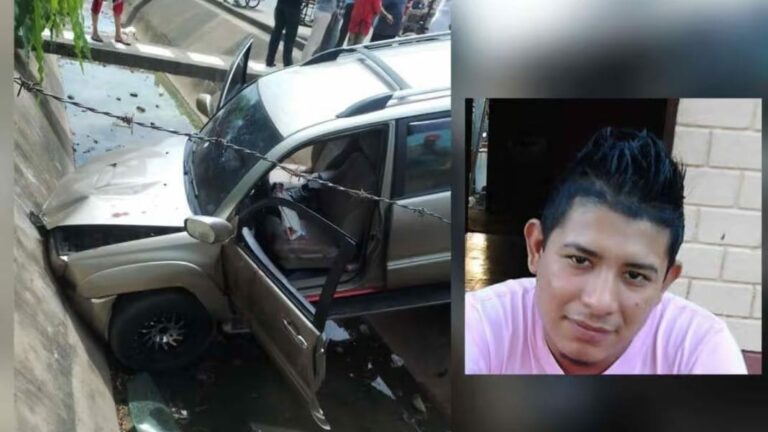 Asesinan a balazos a conductor de camioneta en Chinandega. Foto: cortesía