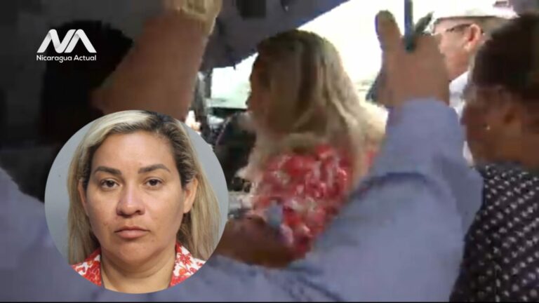 Sophia Lacayo sale de prisión tras pagar fianza de 14,500 dólares. Foto: NA.