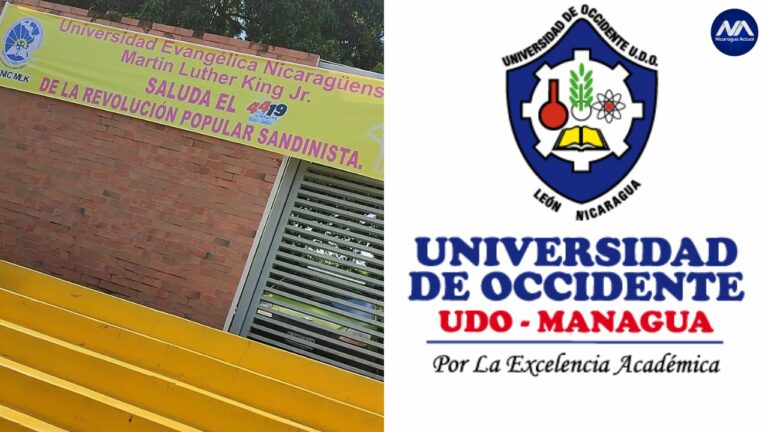 universidades UENIC Y ODU entre las canceladas esta semana Foto Nicaragua Actual