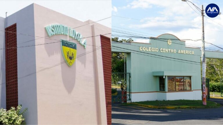 Colegio Centro América y el Instituto Loyola de Nicaragua. Foto: NA.