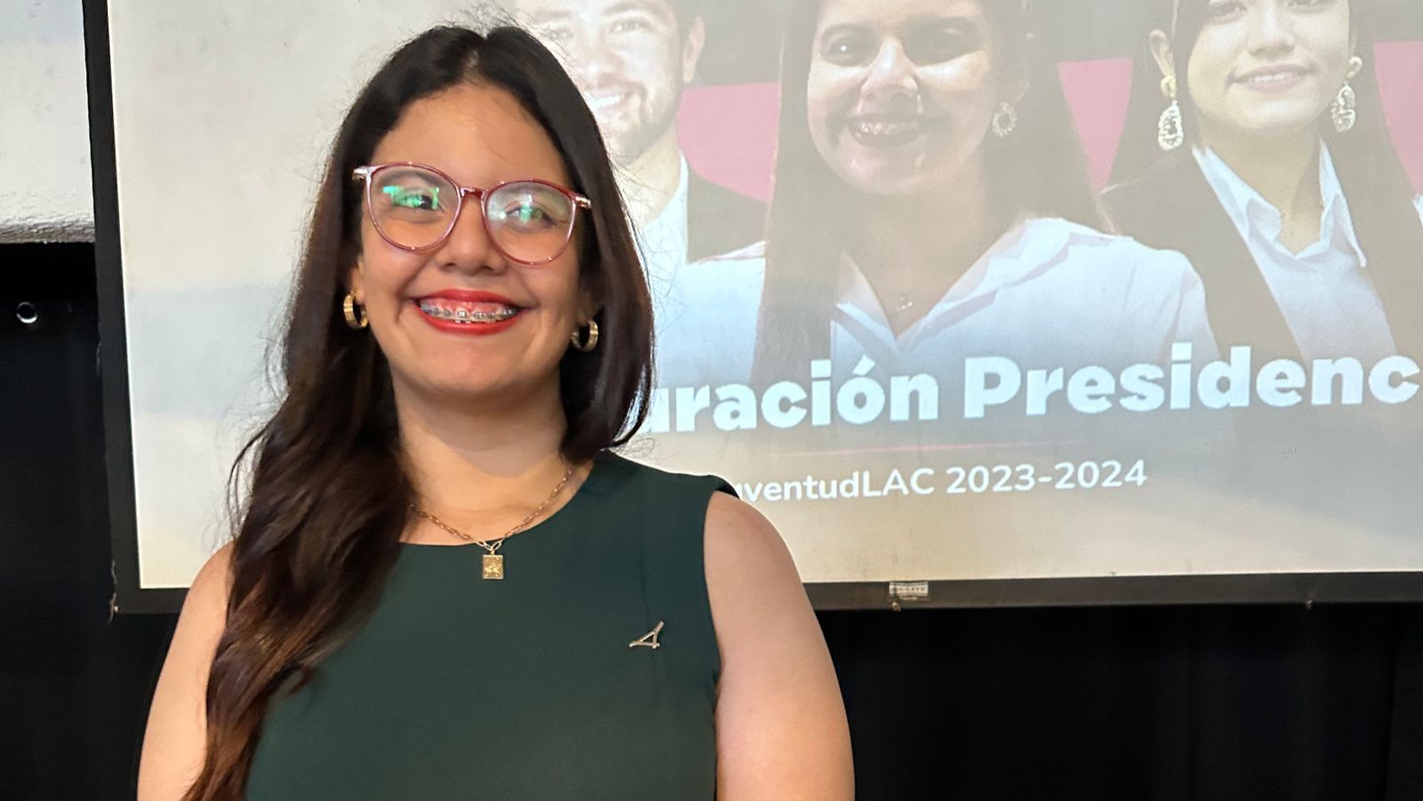 la nicaragüense Yunova Acosta es la nueva presidente de JuventudLAC