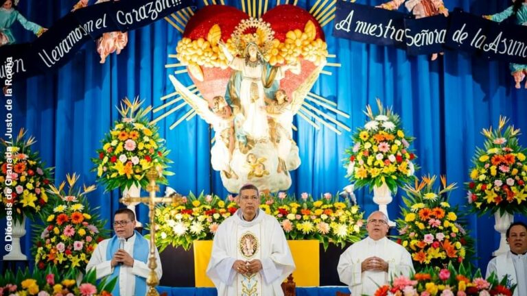 Iglesia de Granada celebra a Nuestra Señora de la Asunción. Foto: parroquia de Xalteva.