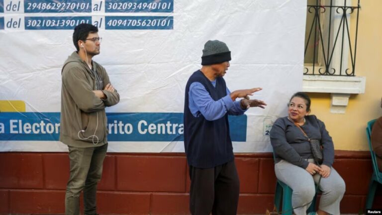 Presidential run-off election in Guatemala