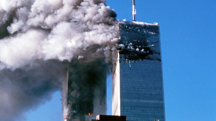 Torres Gemelas de Nueva York tras el atentado terrorista del 11 de septiembre del 2001 Foto Cortesía