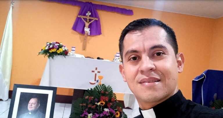 dictadura secuestra a sacerdote de Estelí Osman Guillen Foto Nicaragua Actual