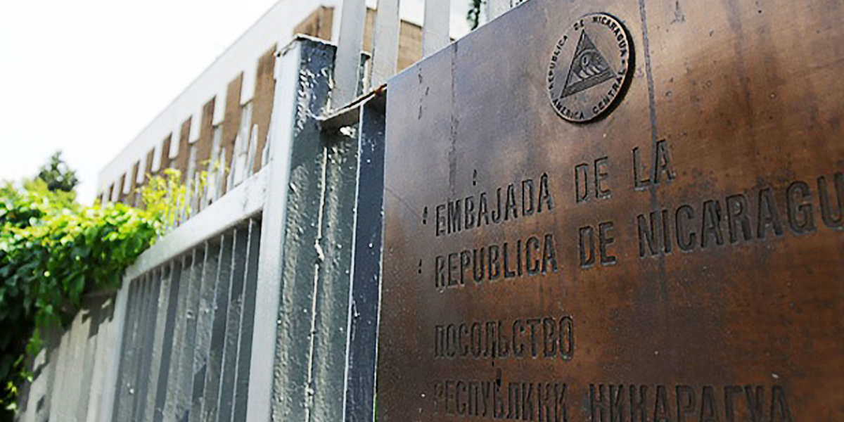 Embajada de Nicaragua. Foto ilustrativa