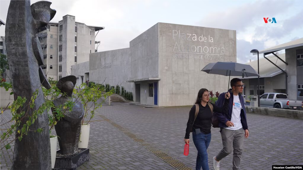 La Universidad de Costa Rica. [Foto Houston Castillo, VOA]