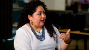 Angélica Cárcamo, es directora de Infodemia., el primer medio digital en su país dedicado a hacer fact cheking en El Salvador. Cortesía