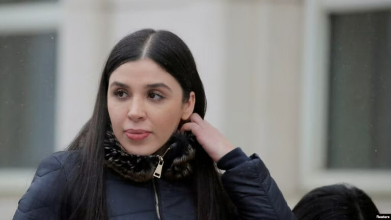 ARCHIVO: Emma Coronel Aispuro, la esposa de Joaquín "El Chapo" Guzmán, en una foto de febrero de 2019.